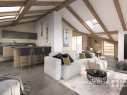 Appartement en duplex avec 4 chambres aux Gets