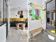 Appartement esprit loft Epinettes Batignolles