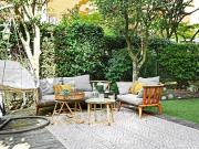 Appartement familial baigné de soleil sur jardin à...