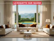 Appartement La Roquette sur Siagne 4 pièces JARDIN DES...