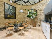 Appartement loft d'architecte et terrasse à Montmartre