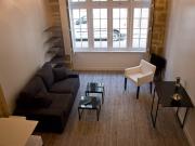 appartement meublé 1 chambre, 40m² paris 4ème 1600€ cc