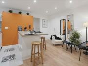 Appartement meublé 1 pièce 17 m²