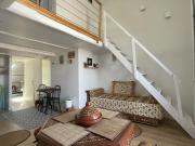 Appartement meublé 1 pièce avec mezzanine et terasse Rue I