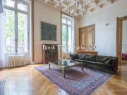 appartement meublé 2 chambres, 85m² paris 17ème 3000€ cc