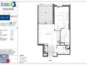 Appartement 2 pièces 41 m²