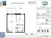 Appartement meublé 2 pièces 42 m²