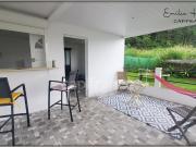 Appartement meublé 2 pièces terrasses et coin jardin