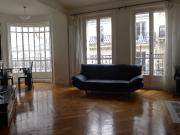 appartement meublé 3 chambres, 80m² paris 17ème 3 300€ cc