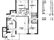 Appartement meublé 4 pièces 85 m²