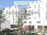 Appartement Montpellier 2 pièces JARDIN BELLA VISTA