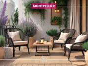 Appartement Montpellier 3 pièces JARDIN D'ETIENNE