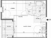 Appartement neuf 2 pièces 45 m²