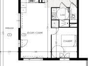 Appartement neuf 2 pièces 48 m²