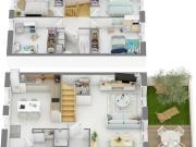 Appartement neuf 5 pièces 95 m²