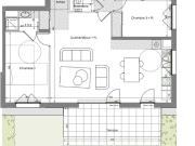 Appartement neuf de haute qualité de 3 chambres à...