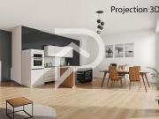 Appartement neuf T4 de 70m2 avec place de parking en...