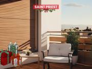 Appartement Saint Priest 4 pièces JARDIN MIRO