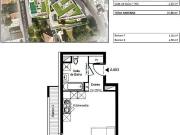 Appartement Studio 31.5m2 à louer à Grenoble Pichet