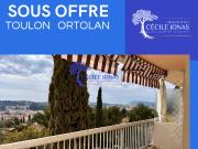 Appartement sur les pentes du Faron, vue mer, parking et...
