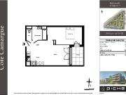 Appartement T2 46.5m2 à louer à Arles Pichet