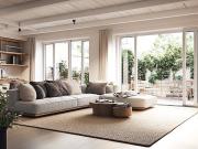 Appartement T2 47.8m2 avec terrasse de 19.1m2