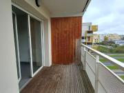 Appartement T2 avec balcon et place de parking securisée