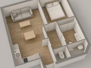 Appartement T2 Résidence Le Clos du Paradis Verquin 62880