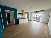 Appartement T3, cave, place de parking et balcon