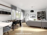 Appartement T4 de 92 m² proche commerces écoles et bus