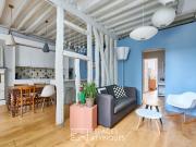 Appartement traversant et rénové au coeur du quartier...