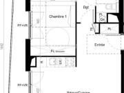 Appartement type 3 pièces 67 m²