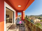 Appartement villa avec terrasses panoramiques et vue mer