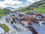 Appartement/chalet 4 pièces avec terrasse et vue montagnes