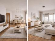 Apresentamos este excelente apartamento T3 num andar...