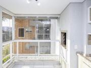 Apto 103m2, Portão, 2 vagas, 3Q, varanda com churrasqueira