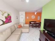 Apto 2 dorms 1 vaga, 200mts praia Enseada