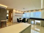 Apto 2 Suítes Mobiliado 69m² Ao lado do Pq. Areião Andar...