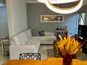 Apto 3 dorms 200mts praia, lazer total, 1 vaga, Enseada