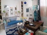 Apto 3 dorms frente praia Pitangueiras, sacada, 1 vaga