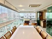 Apto 3 dorms terraço gourmet, 2 vagas, Enseada