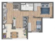 Apto 3 dorms varanda com Churrasqueira a carvão VAGA ao...