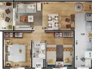 Advanced 2 Apto 50 Metros Com Varanda Vaga Lazer Completo