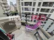 Apto 59m² moema índios 2 dormitórios 1 vaga mobiliado
