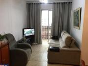 Apto 63m², 3 dormitórios, sala com sacada vista Bosque...