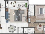 Apto 87M² 3 DORMITÓRIOS 2 SUÍTES LAVABO+Blue Home Resort...