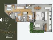 APTO ALTO PADRÃO • 128M² PRIV • 3 DORM 1 SUÍTE • 2...