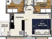 Apto C/ área no Coqueiros