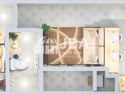 APTO DE 1 QUARTO, CHURRASQUEIRA E ELEVADOR