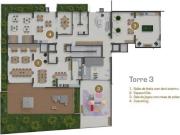 Apto. Ecoville 74,57M² 2 Quartos 1 Suite 1 Vaga